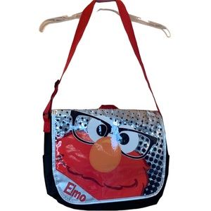 Sesame Street Elmo Red and Black Tote Bag